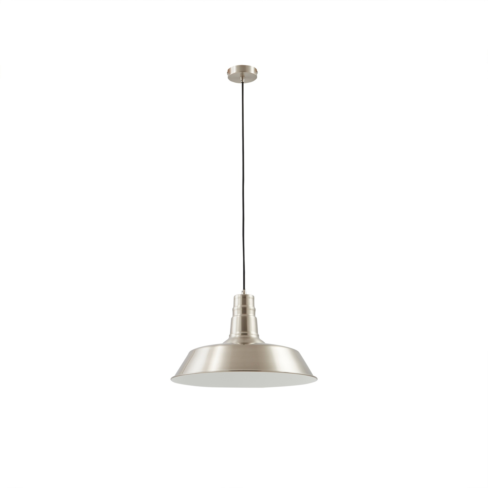 Laylan Suspension Ø46 Noir/Blanc - Lindby
