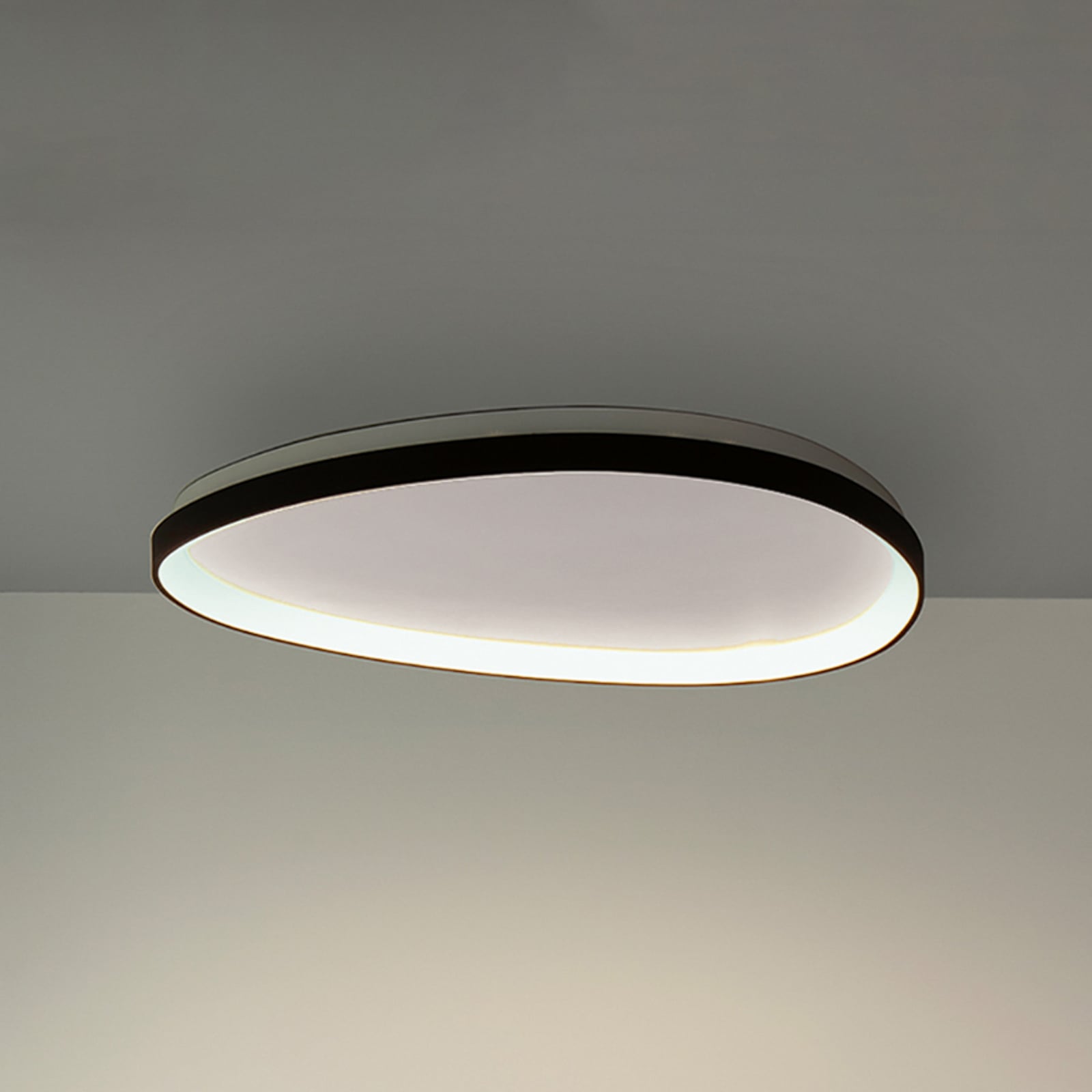Candeeiro de teto LED IDEAL LUX Gemini preto 81 3000 K DALI/PUSH