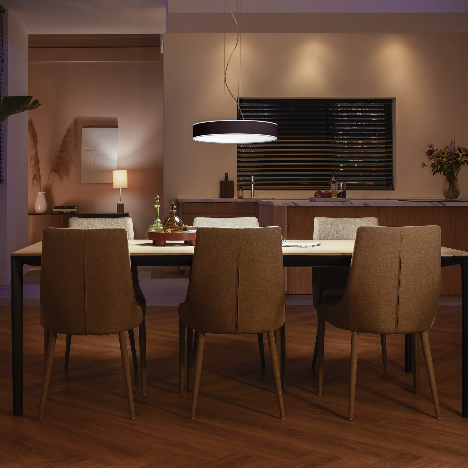 Hue Enrave Pendelleuchte White Amb. Black - Philips Hue
