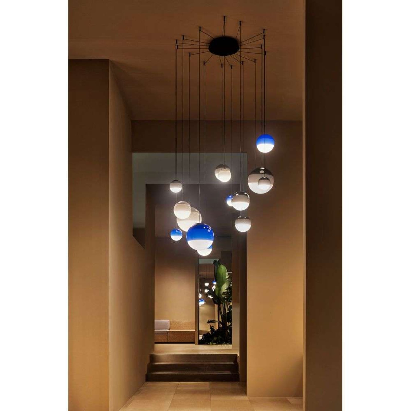 Dipping Light 30 Lustră Pendul Off-White - Marset