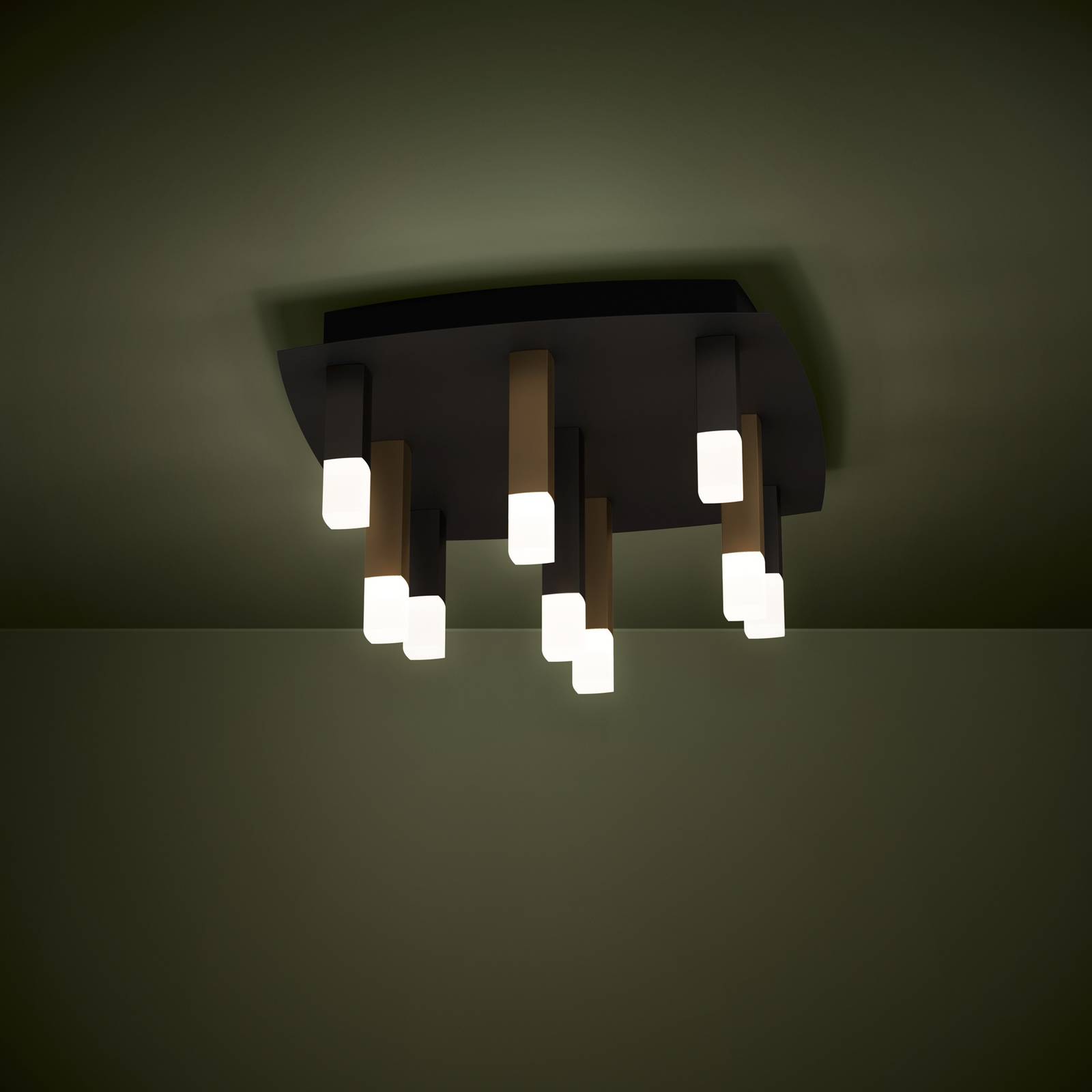 EGLO Stars Of Light LED-Deckenleuchte Estanterios, 9-fl. günstig online kaufen