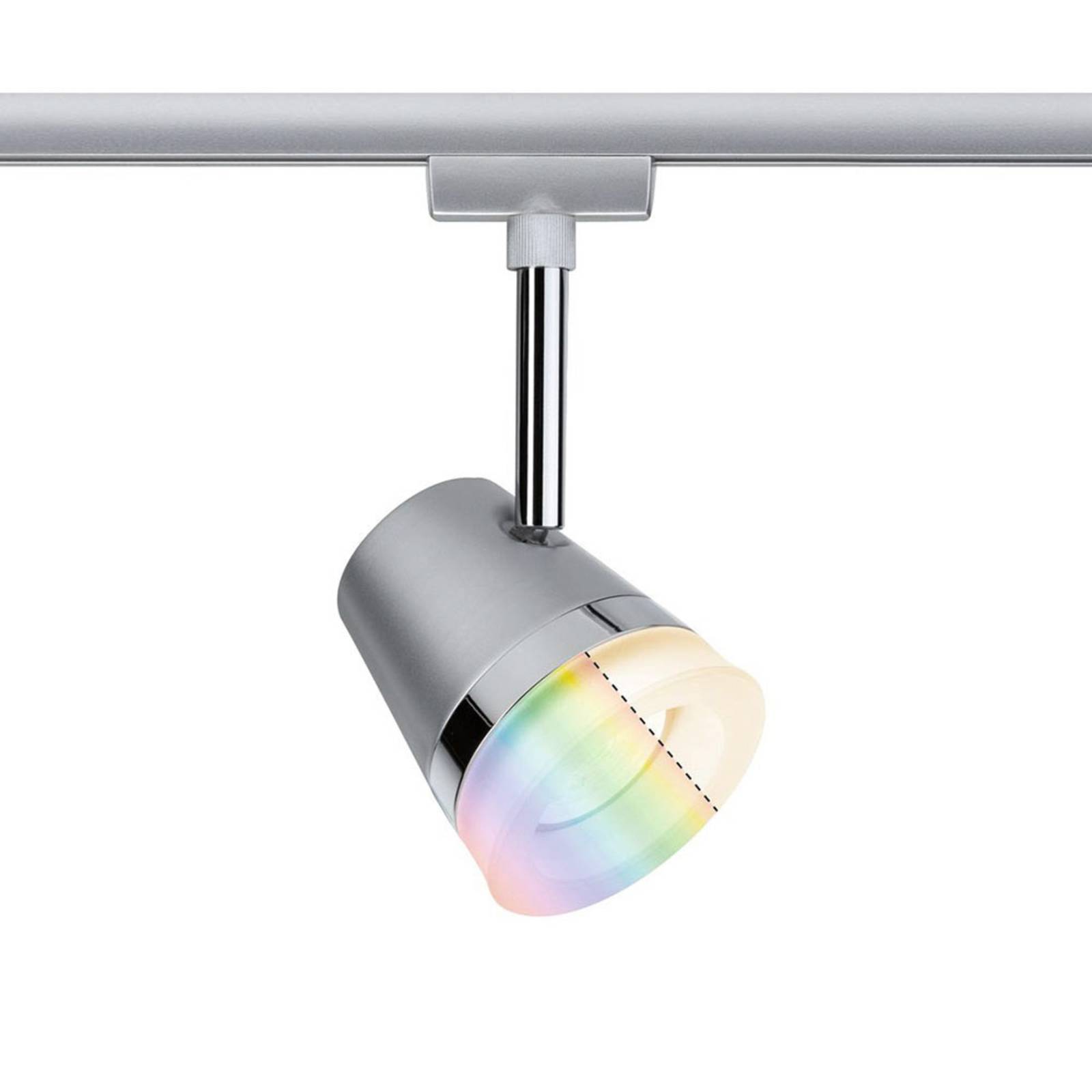 Paulmann URail Cone spot RGBW matt chrome ZigBee Paulmann URail Cone spot RGBW matt chrome ZigBee