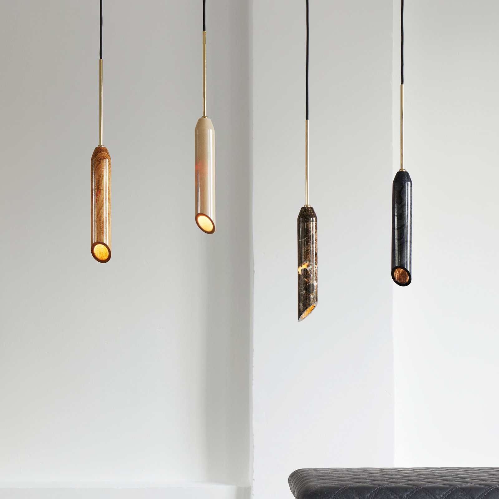 Marble Art Pendelleuchte Brown Marble - Design By Us
