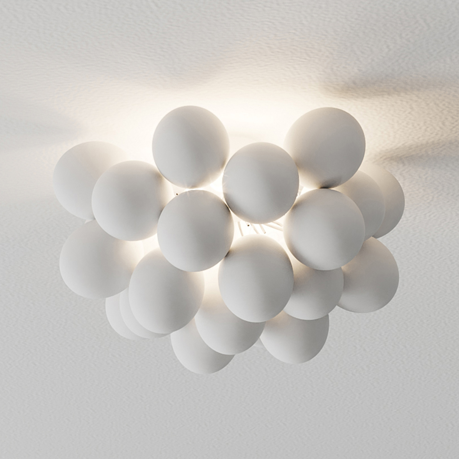 By Rydéns Gross ceiling light, matt white, 50 cm