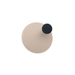 Knikerboker LED wall lamp Pois, cream, Ø 25 cm, dimmable