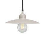 PR Home hanglamp Como, beige, Ø 28 cm, metaal, stekker