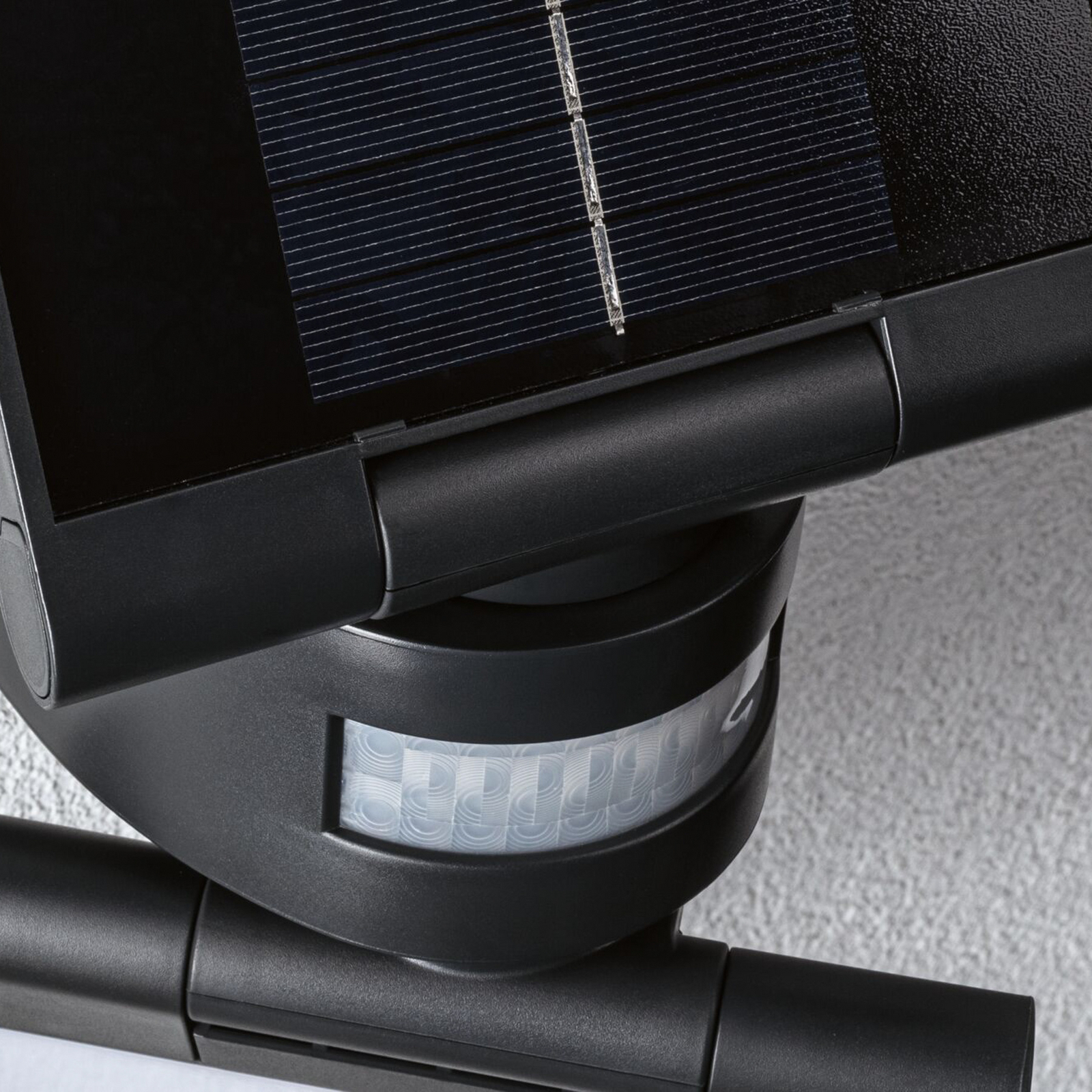 Applique d'extérieur solaire Paulmann Lesla, anthracite, capteur, IP65