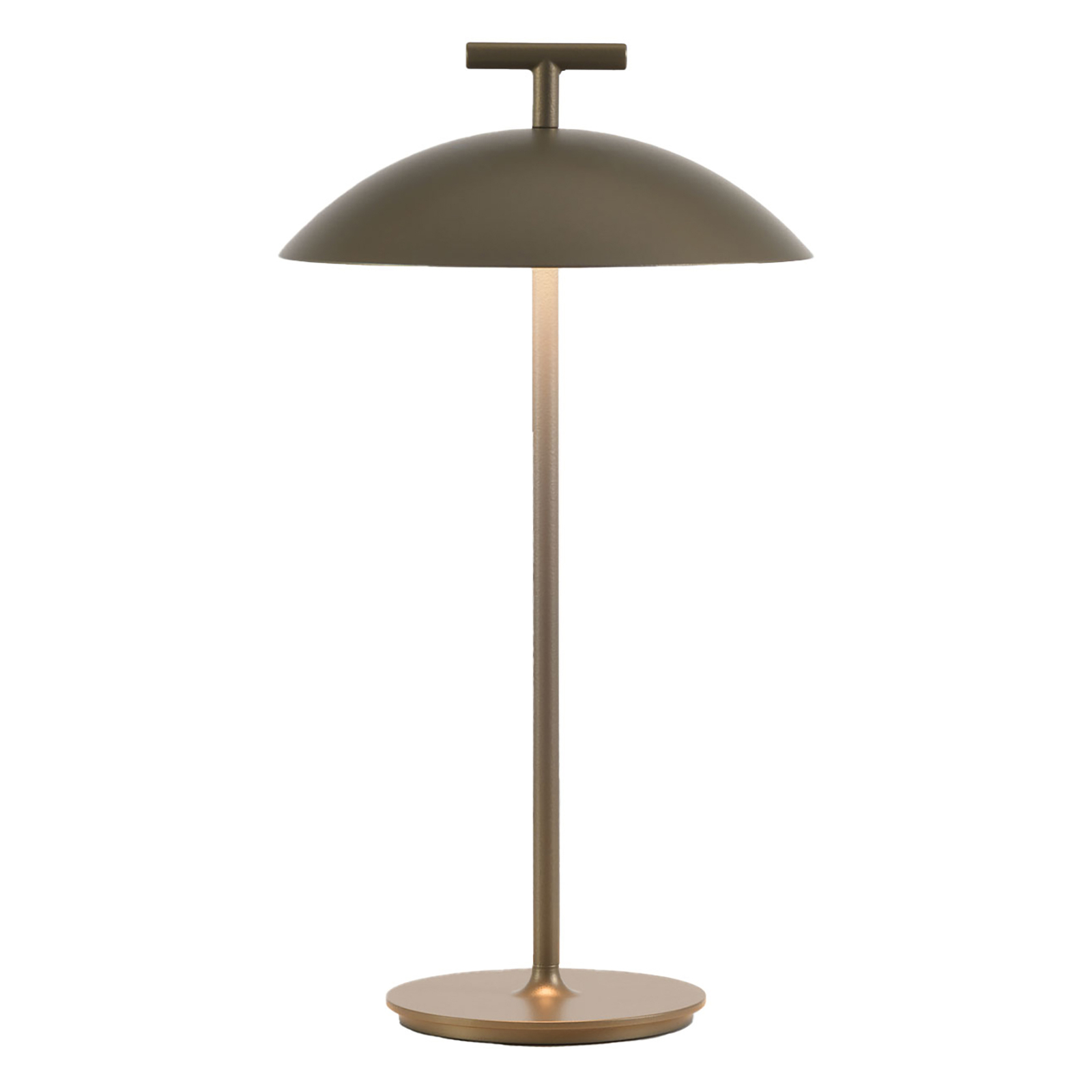 Kartell Mini Geen-A LED-Tischleuchte mobil bronze