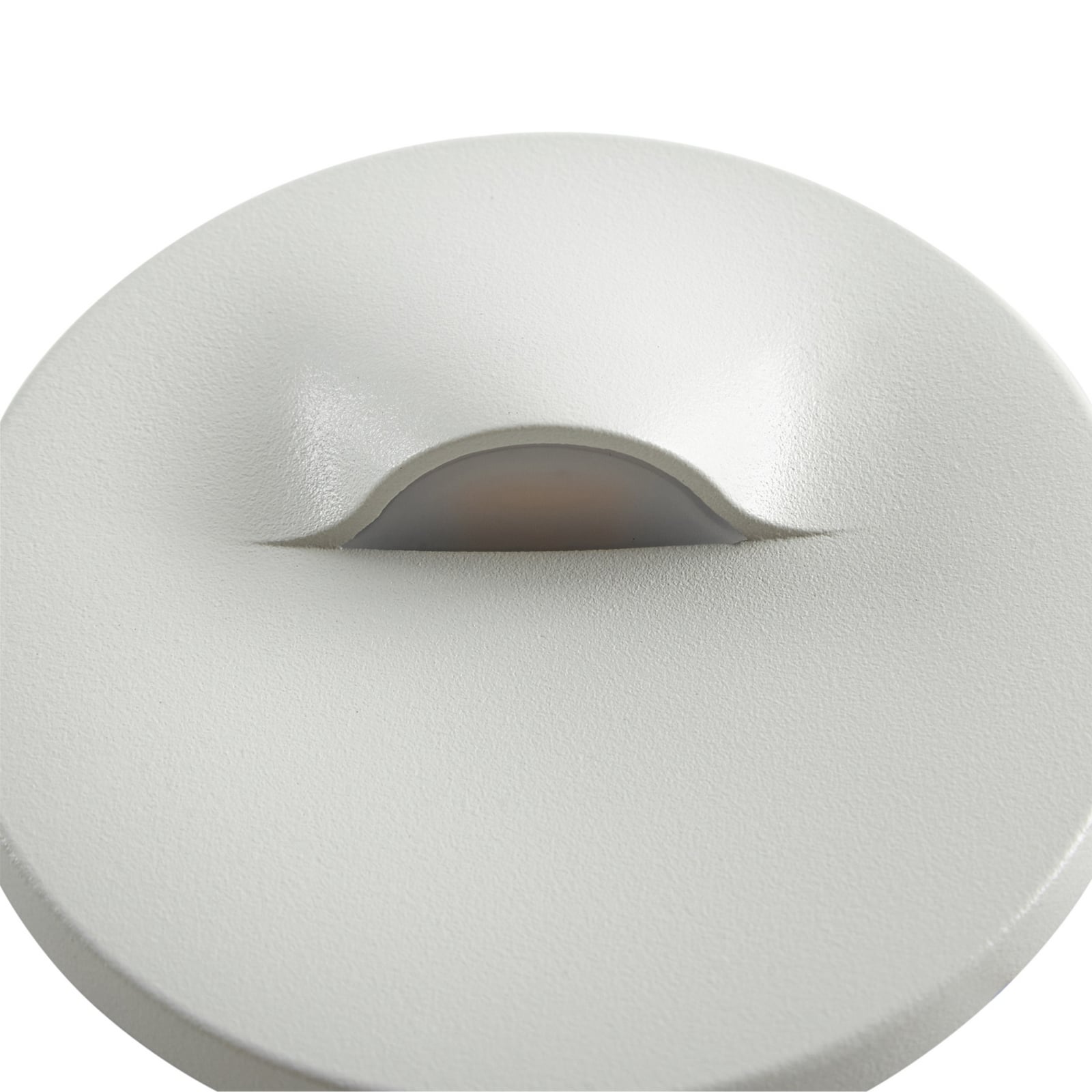 Alune LED nástenné svietidlo, okrúhle, biele, IP65, Ø 8 cm - Lindby