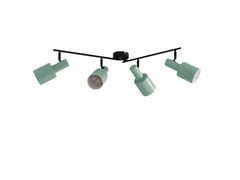 Ovelia 4 Deckenleuchte Green/Black - Lindby
