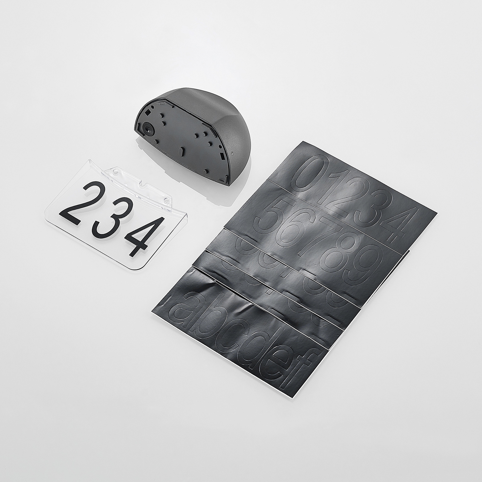 Lucande Loena LED house number light