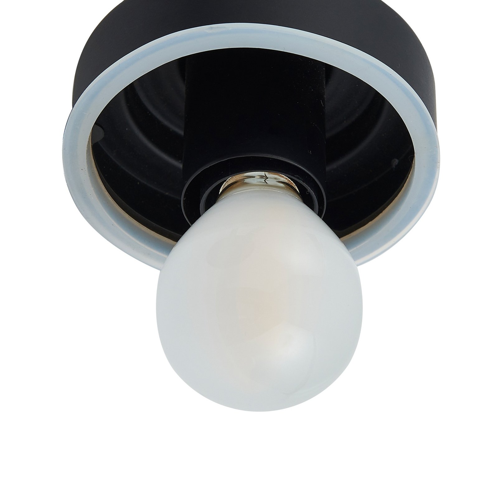 Badolo Lampa Ścienna IP44 Czarny - Lucande