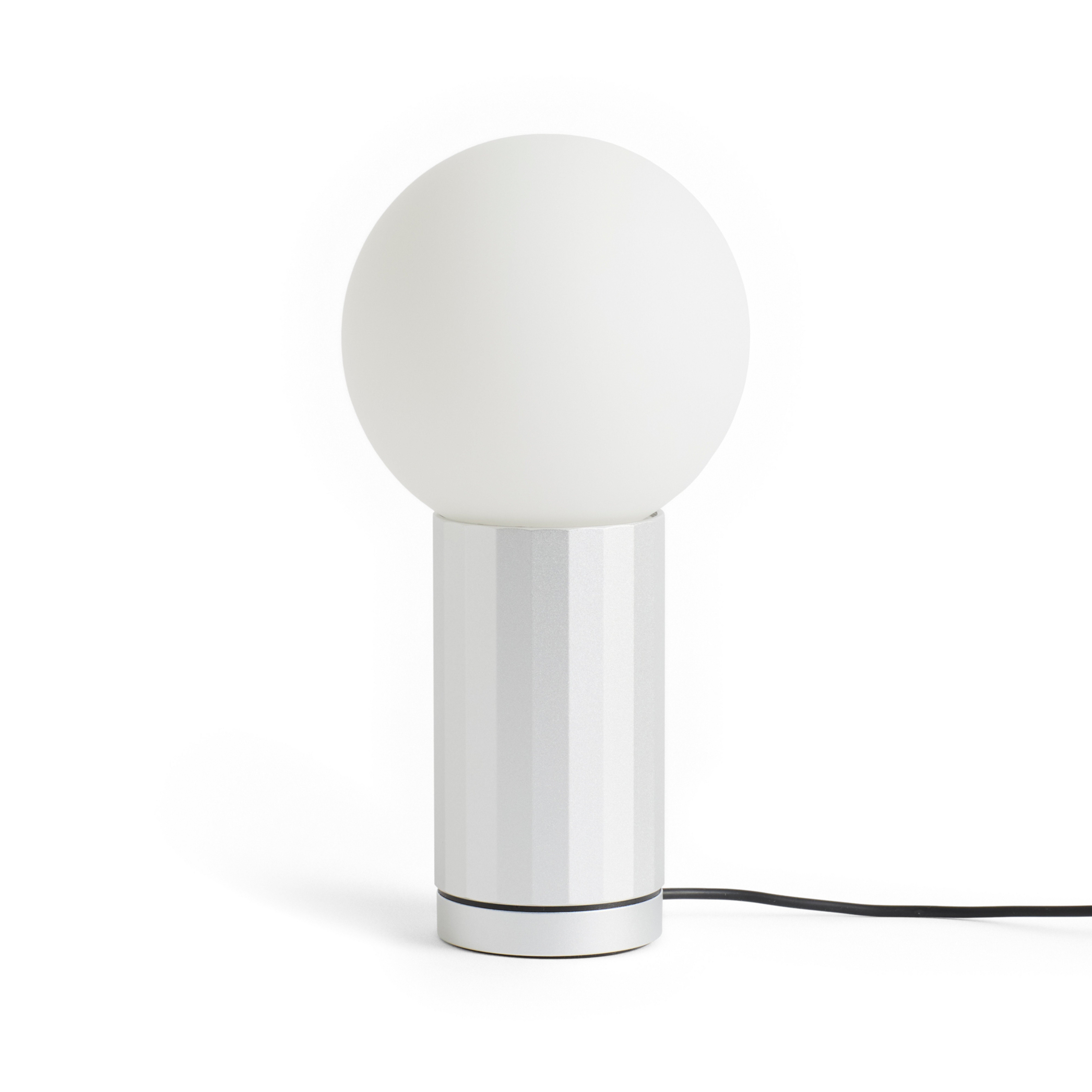 Lampada LED da tavolo TURN ON, alluminio, altezza 20 cm, dimmerabile - HAY