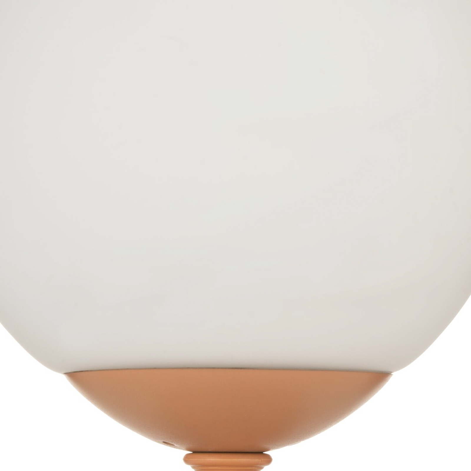 Pauleen Glowing Charm table lamp rust ceramic base