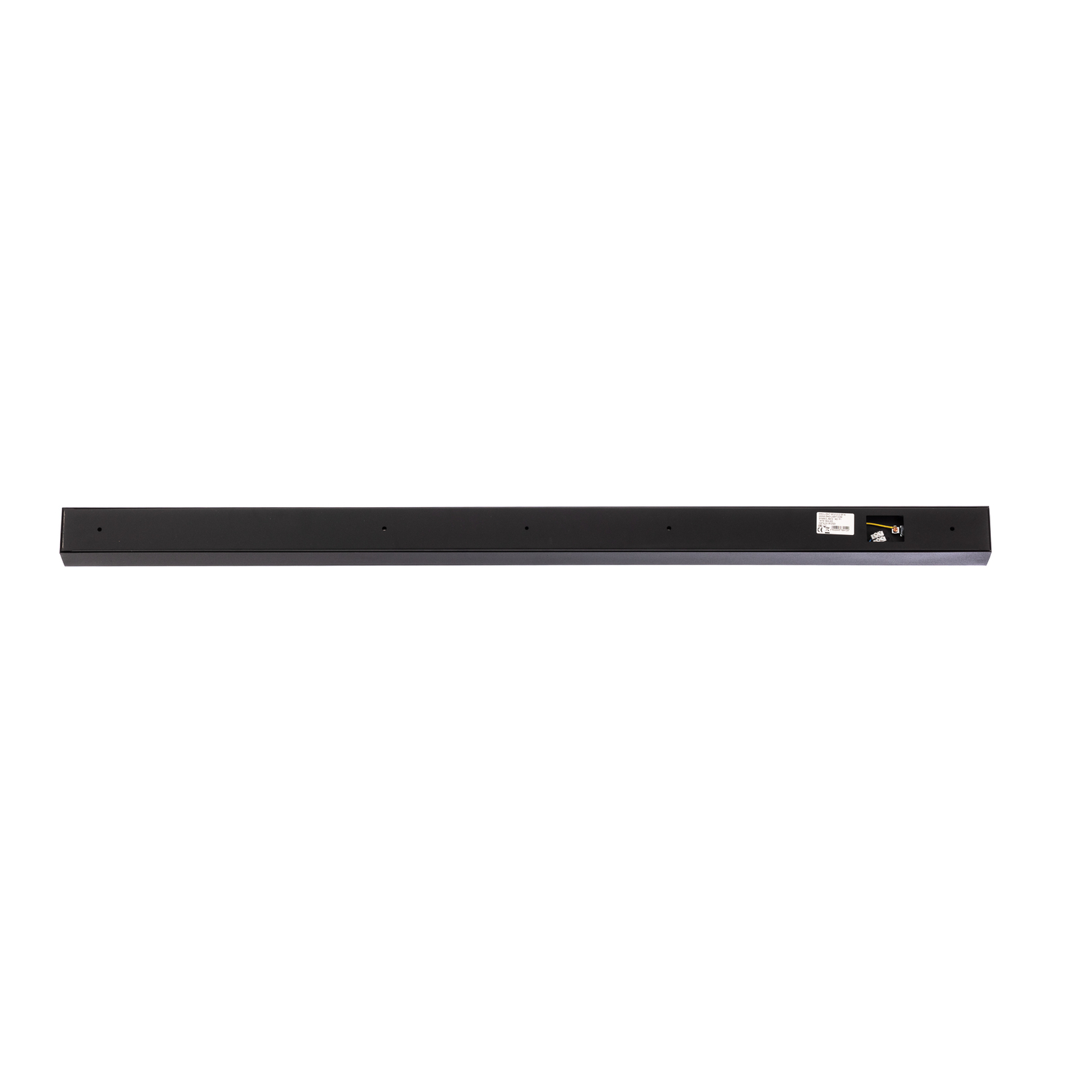 Stropné svietidlo Lungo, čierna, dĺžka 124 cm