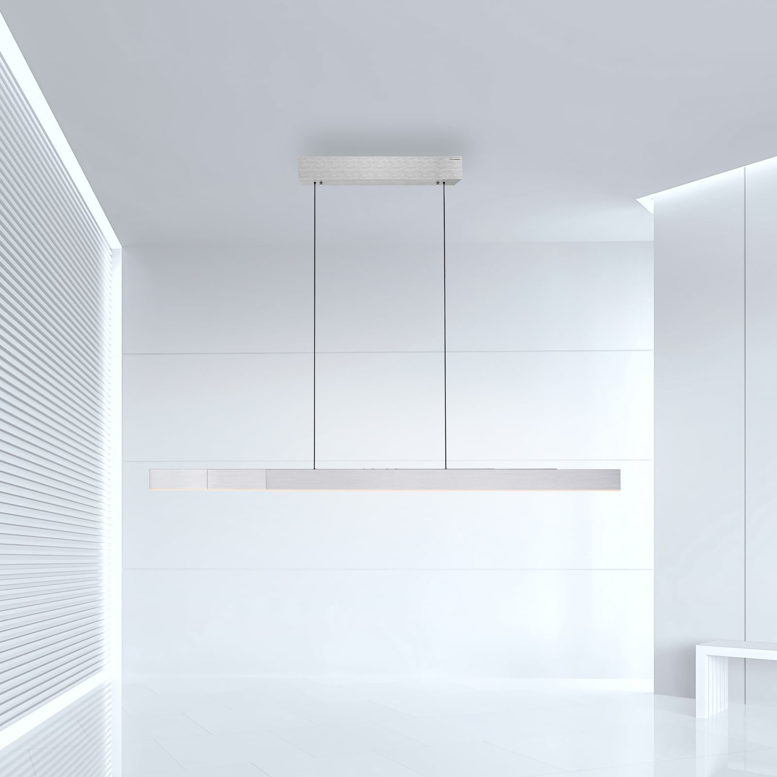Suspension LED Moto-Rise, diamond, aluminium, CCT - PURE