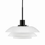 Dyberg Larsen DL31 hanging lamp, glass, black