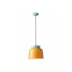 Corcovado hanging light, light blue/yellow