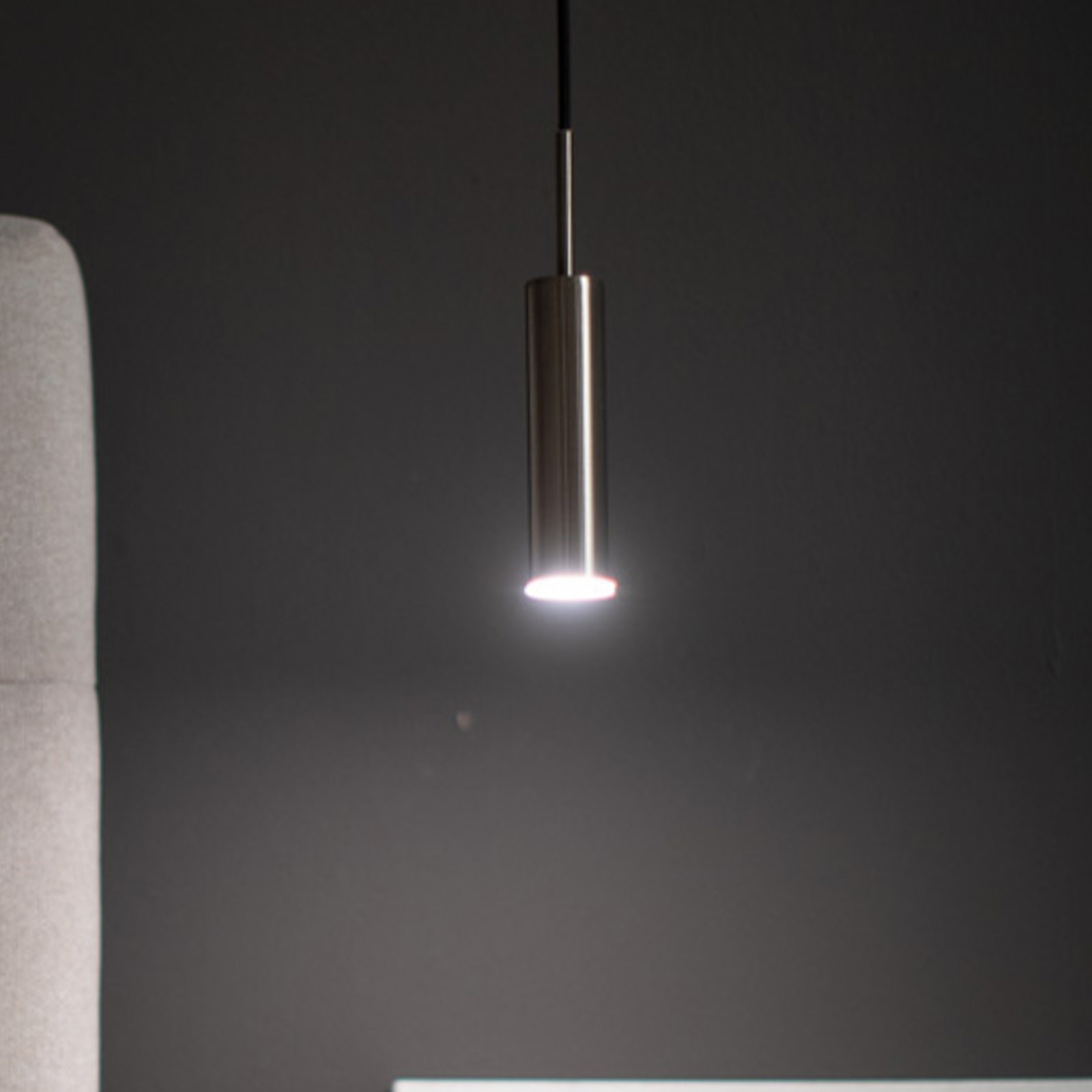 Schöner Wohnen Stina Stina LED suspendat 1-lumină de nichel