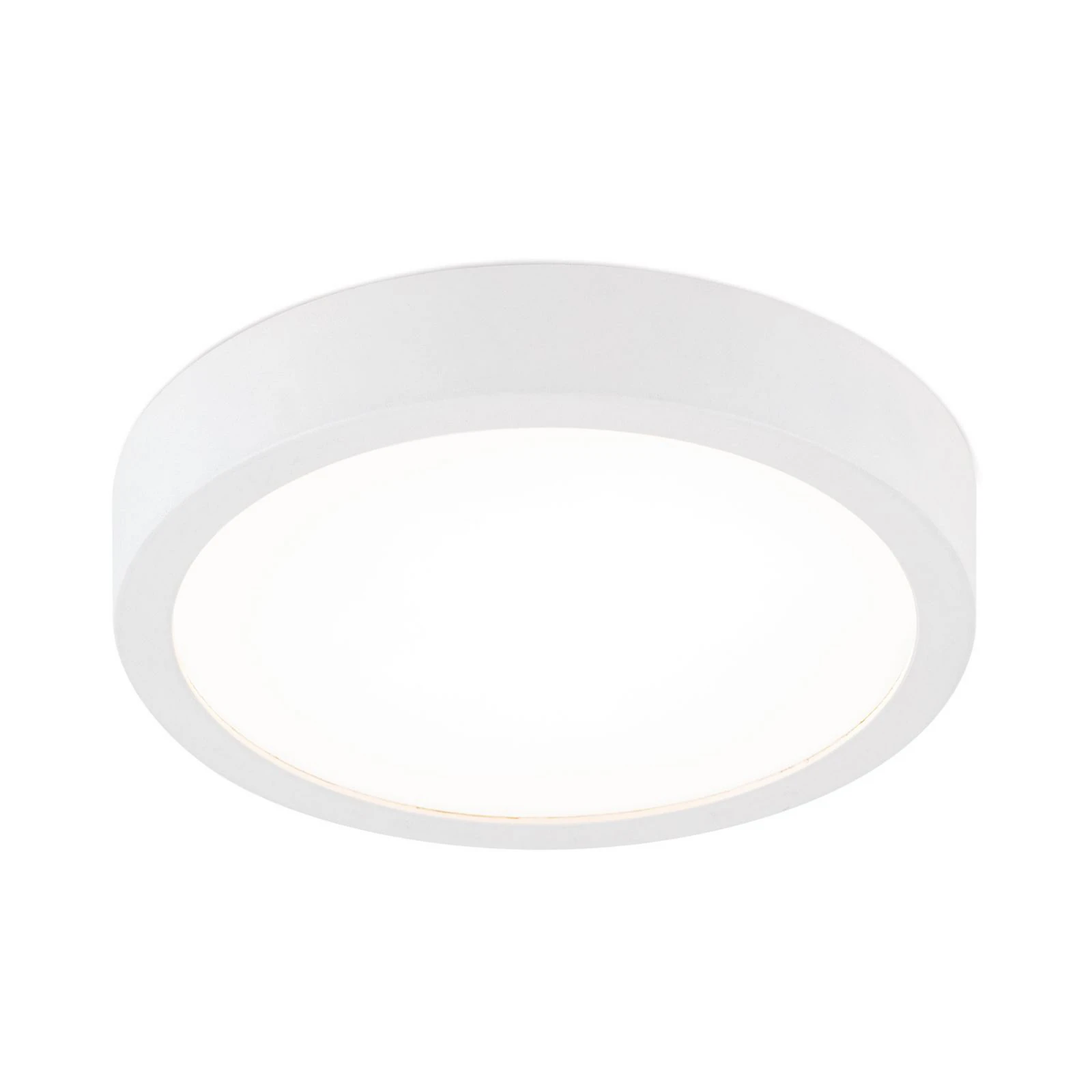 LED φωτιστικό οροφής Disc, λευκό Ø 14 cm, CCT, μέταλλο/πλαστικό