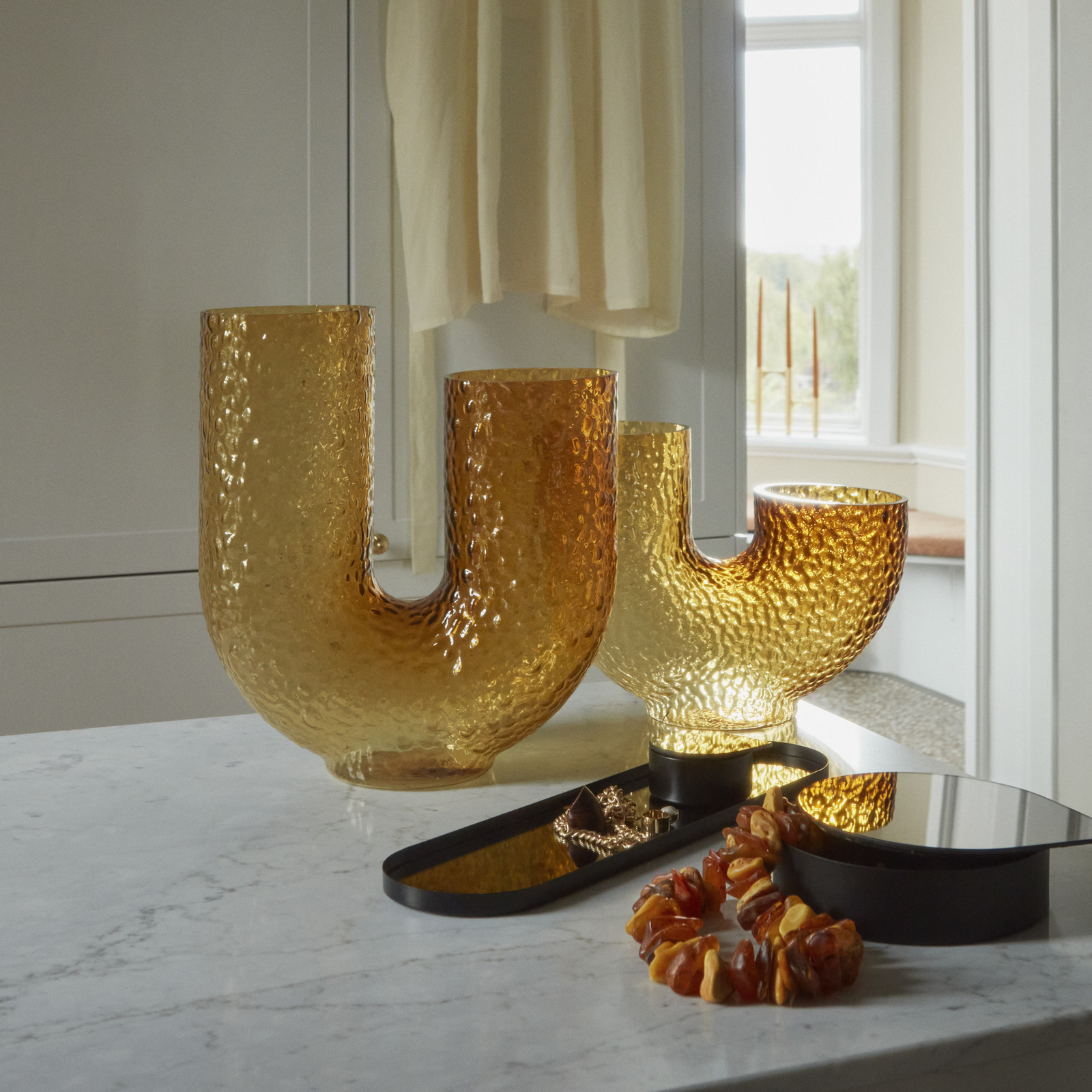Arura High Glass Vas Bärnsten - AYTM