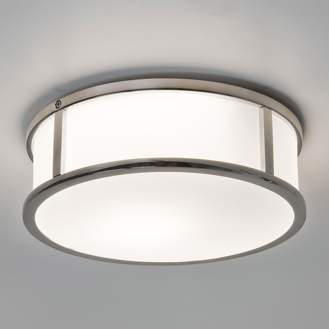 Astro Mashiko Round taklampa, IP44 krom
