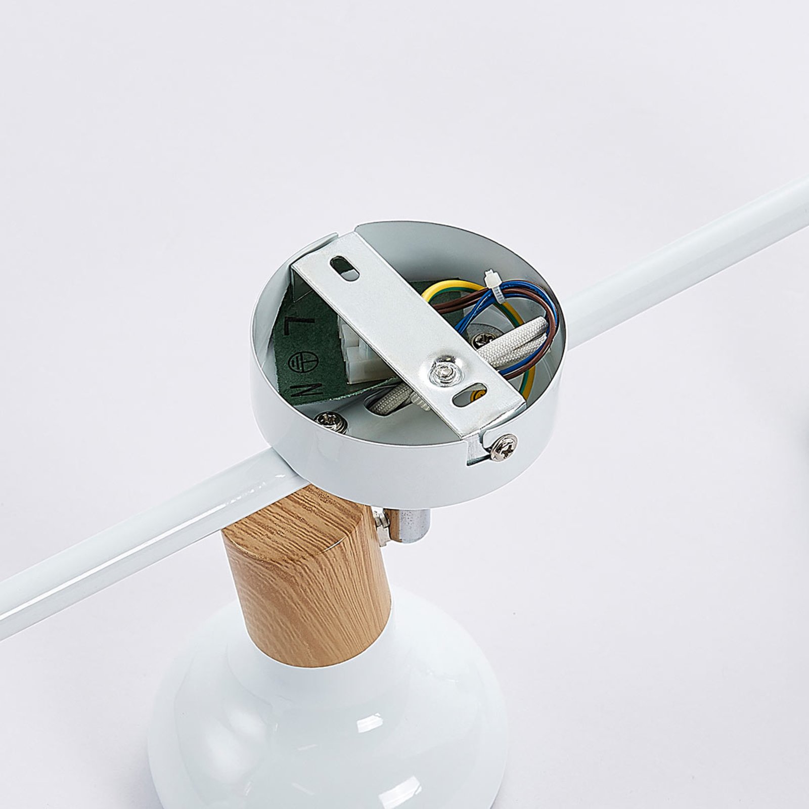 Fridolin 3 Ceiling Lamp White - Lindby