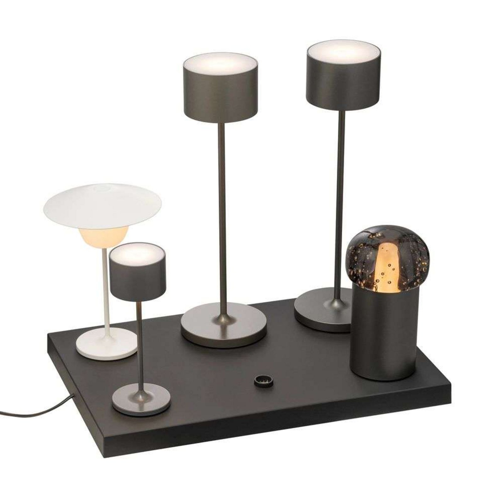 Charging Station 6in1 Black - Blomus