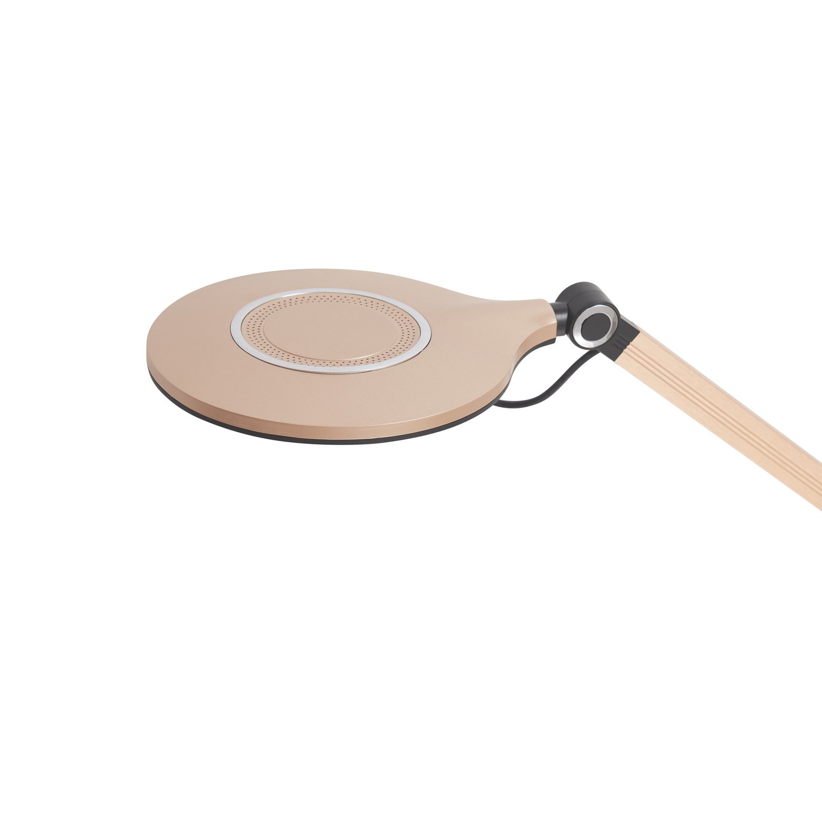 Nyxaris LED Candeeiro de Mesa w/Clamp CCT Silver - Lindby