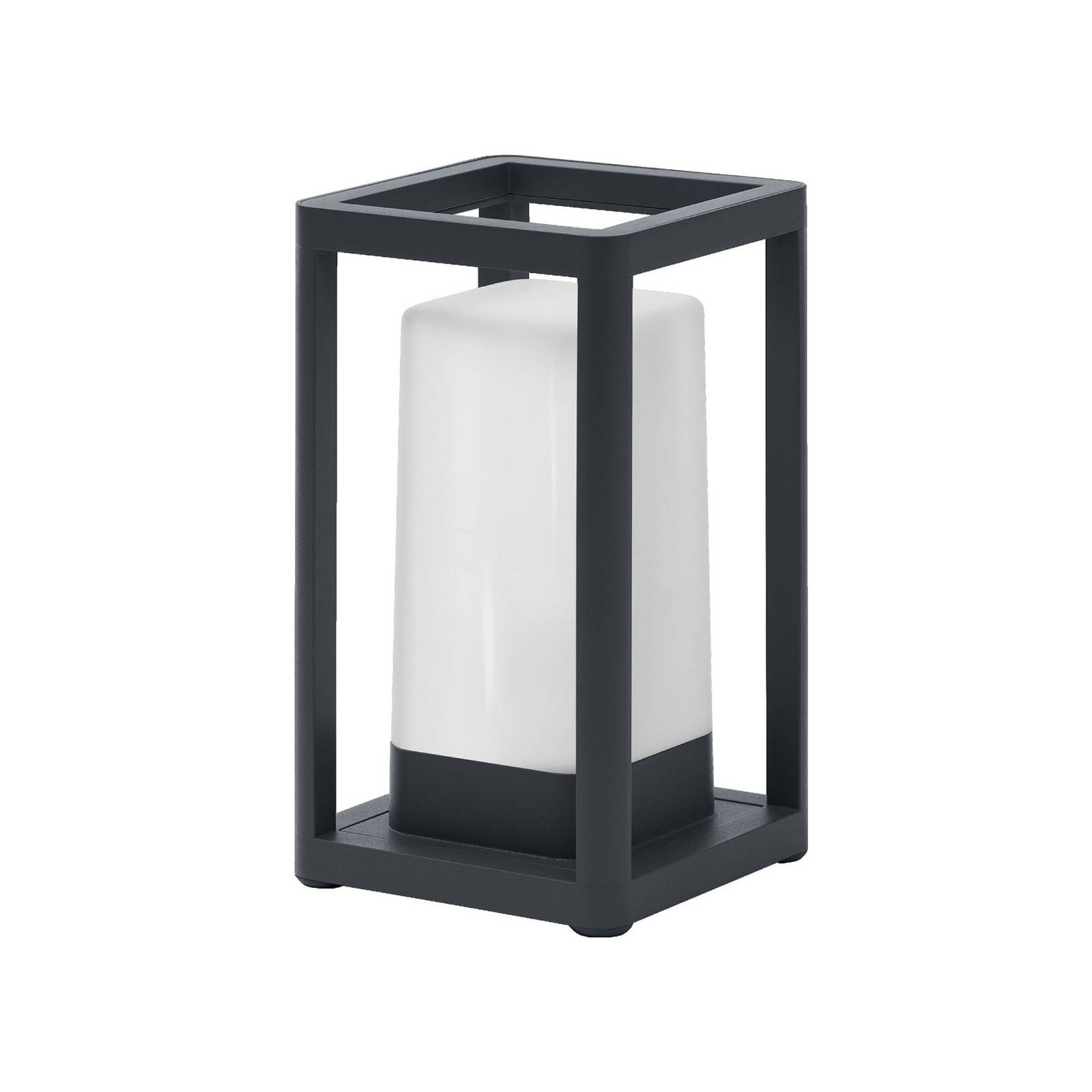 OSRAM SMART+ WiFi LED-Akku-Tischlampe FRAME, dunkelgrau IP44