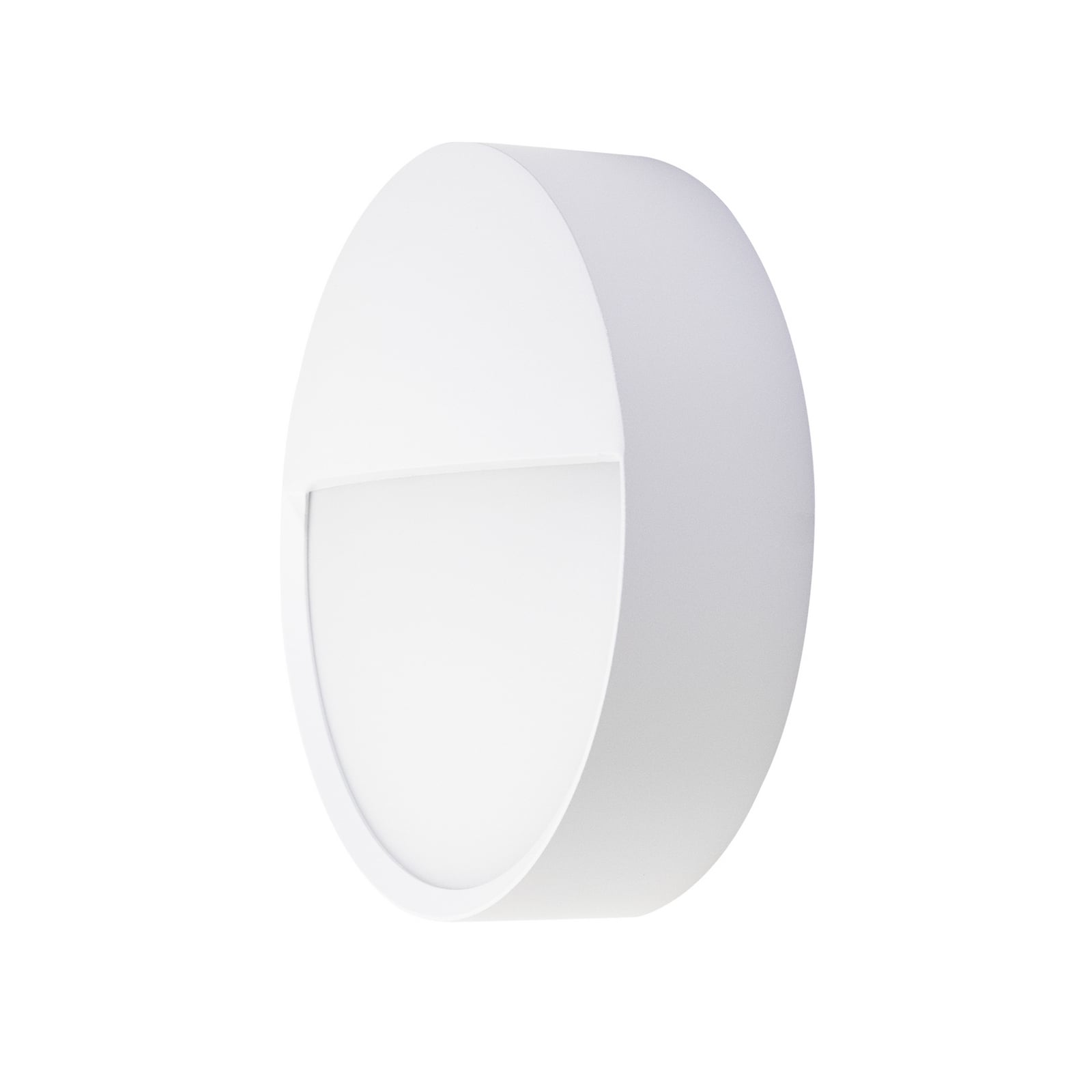 BRUMBERG LED външна стенна лампа EYE, полуоткрита, бяла, CCT, IP65