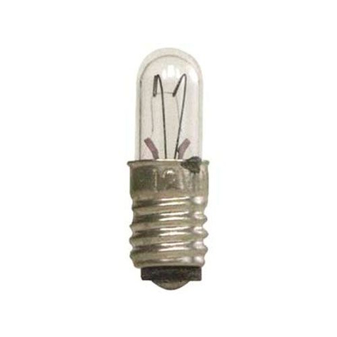 E5 0,8W 12V zapas żarówki opak 5cz przezroczyste