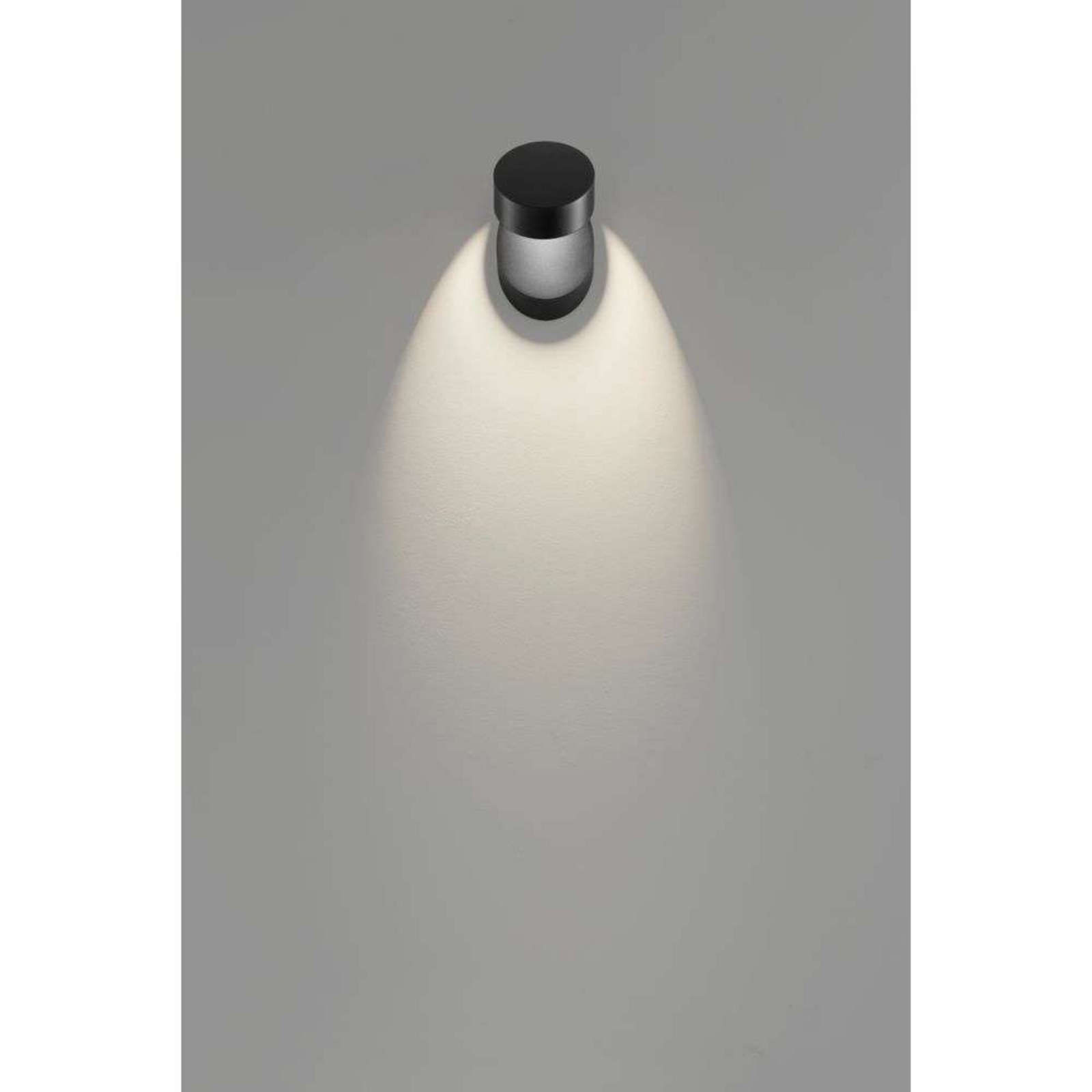 Pin-Up LED Aplique de Pared/Lámpara de Techo 3000K Matt Black - Lodes