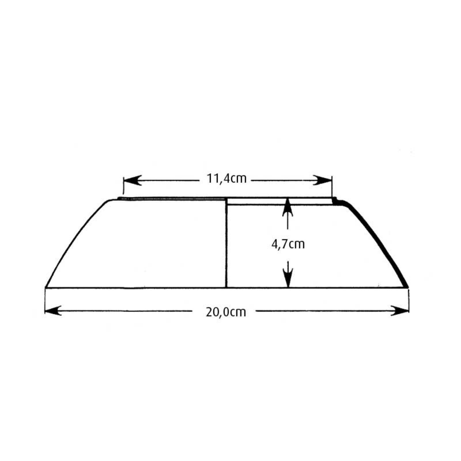 PH 3½-3 Mittlerer Farbton  für Pendelleuchte  White/Metall - Louis Poulsen