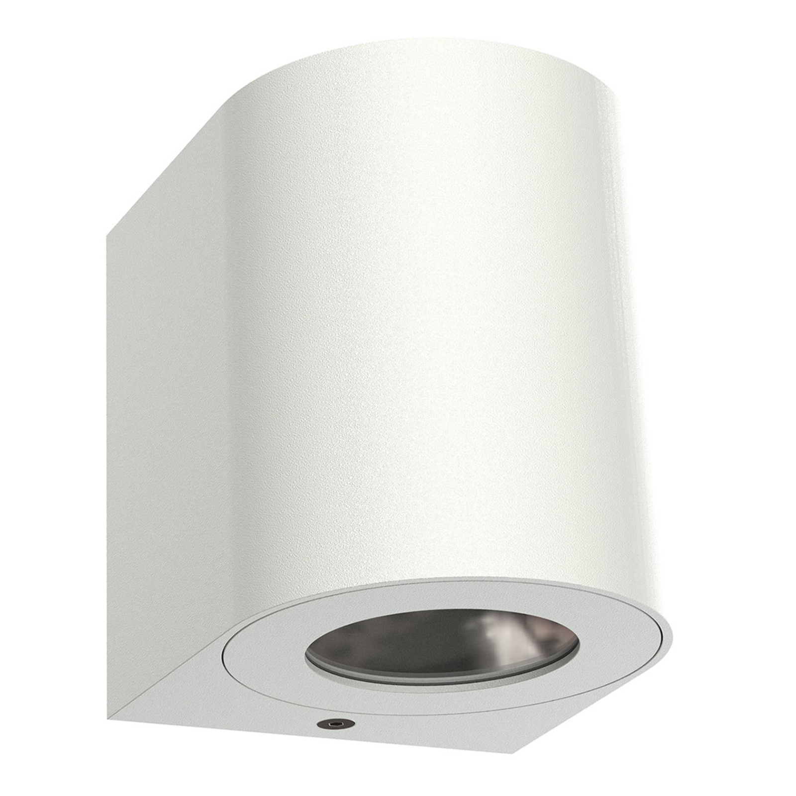 LED buitenwandlamp Canto 2, 10 cm, wit