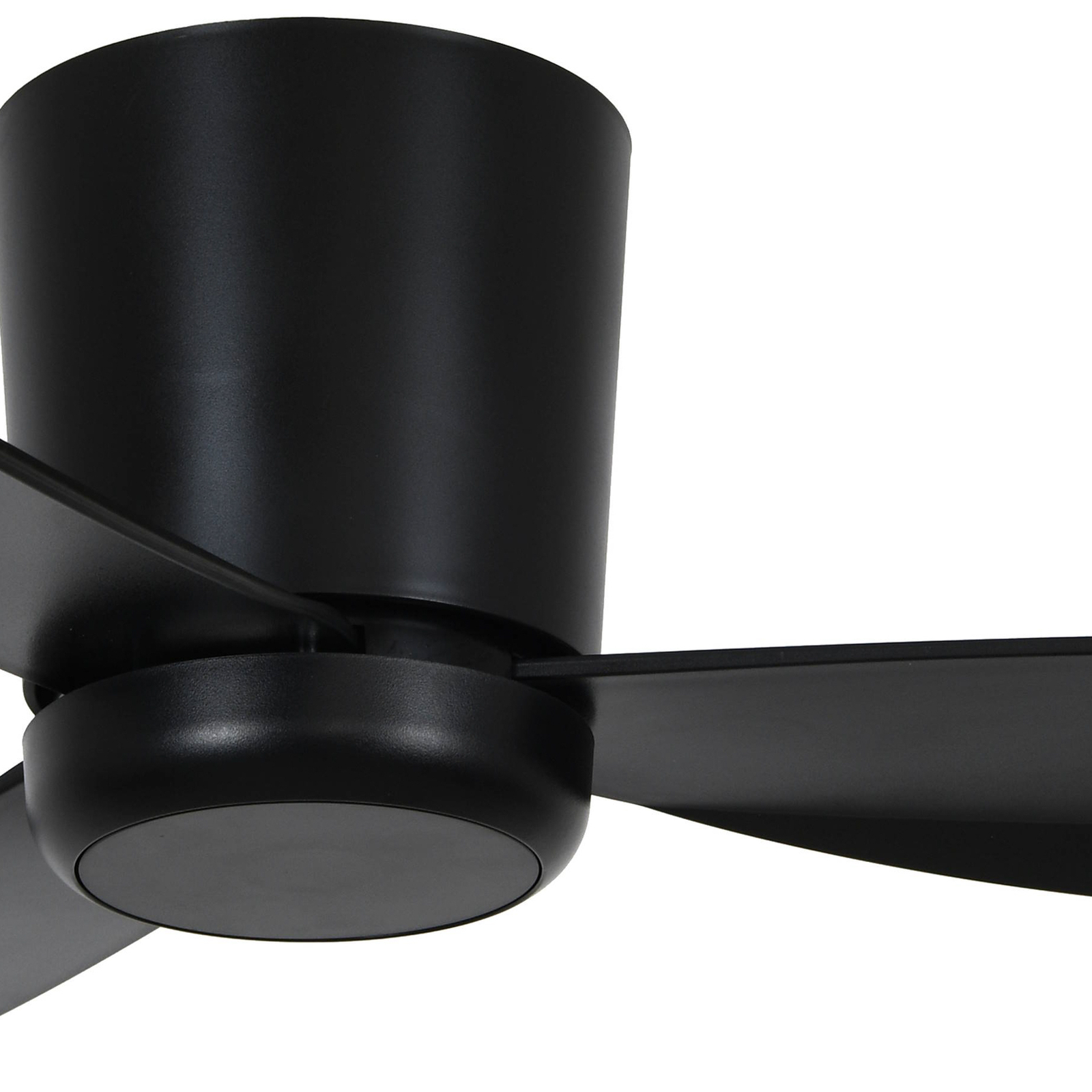 Stropný ventilátor Beacon so svetelným poľom čierny 137 cm tichý