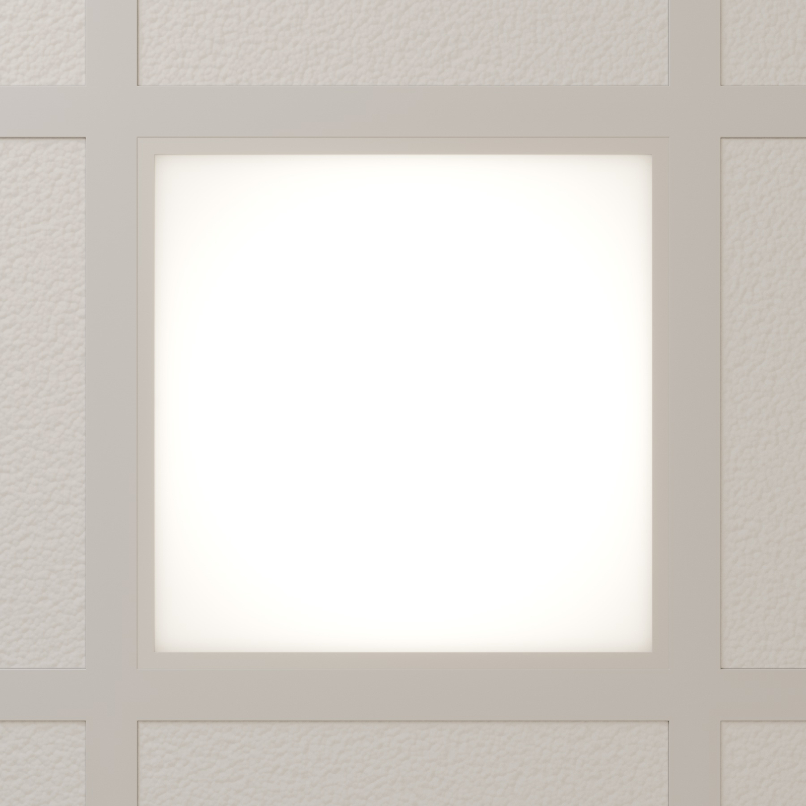 Arcchio Panel empotrado LED Viñas, 4.000 K, 36 W, 62 cm x 62 cm