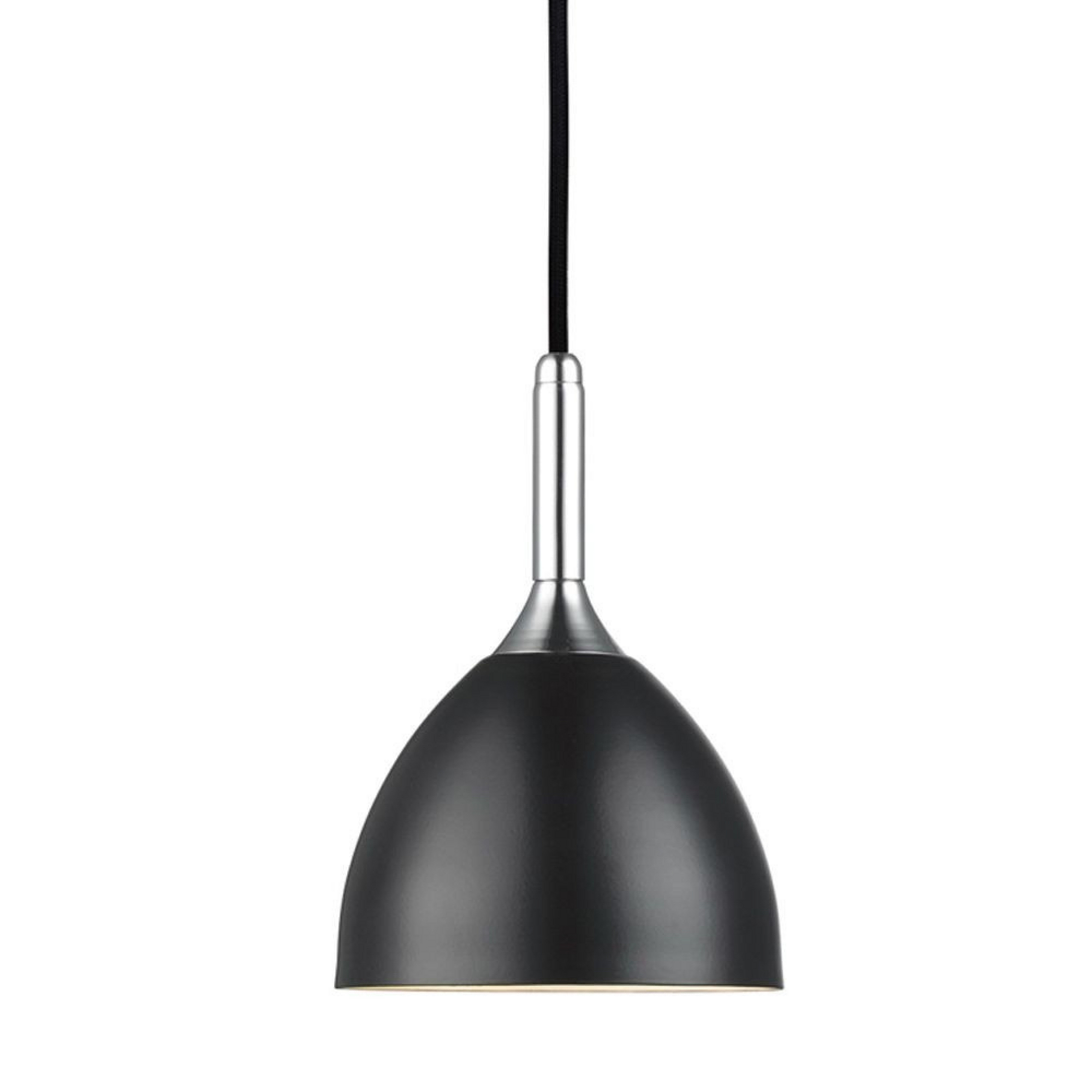 Bellevue Pendelleuchte Ø14 Black/Chrome - Halo Design