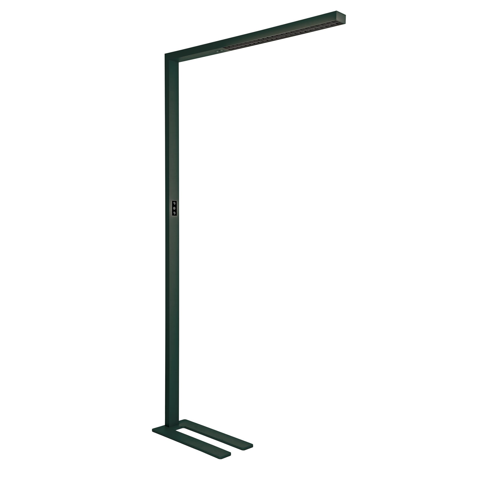 Lampadar LED cu senzor MAULsirius negru CCT dimabil bază - Studiu / Birou - modern - Aluminiu