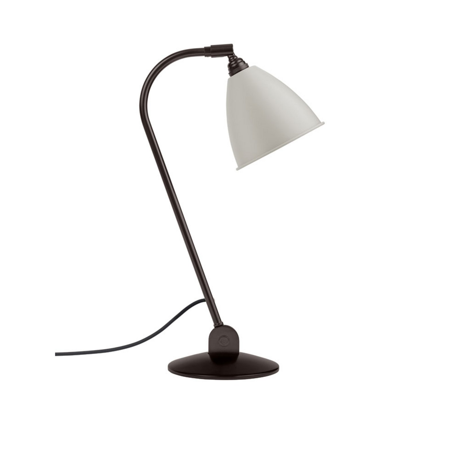 Bestlite BL2 Table Lamp Ø16 Black Brass/Classic White - GUBI