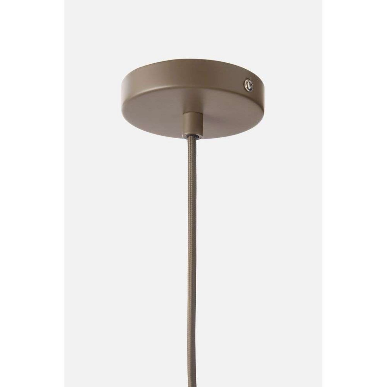 Stone Pendelleuchte Small, taupe, Metall, Ø 16 cm Woud - Küche - Design - Einflammig