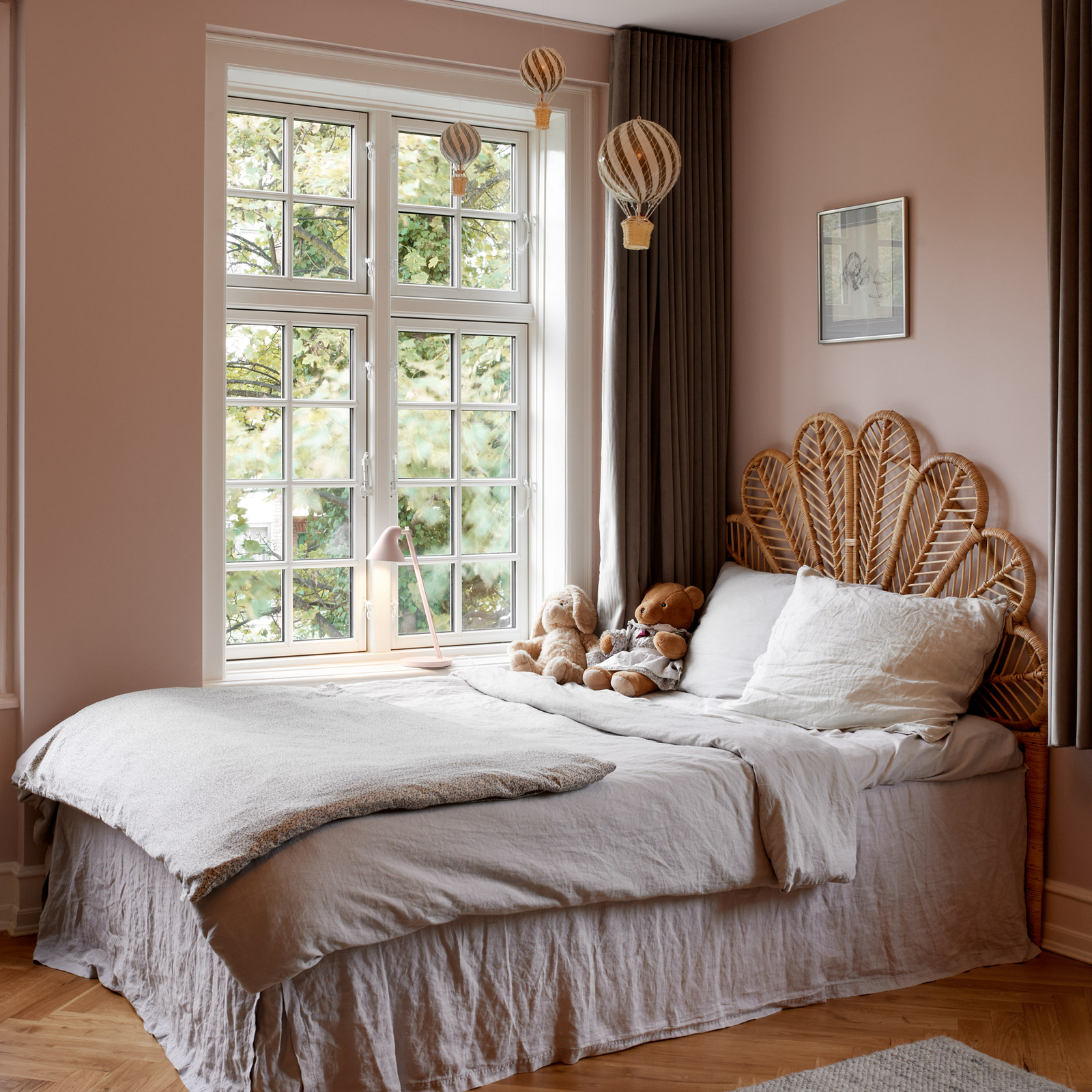 NJP Mini Stolní Lampa Soft Rose - Louis Poulsen