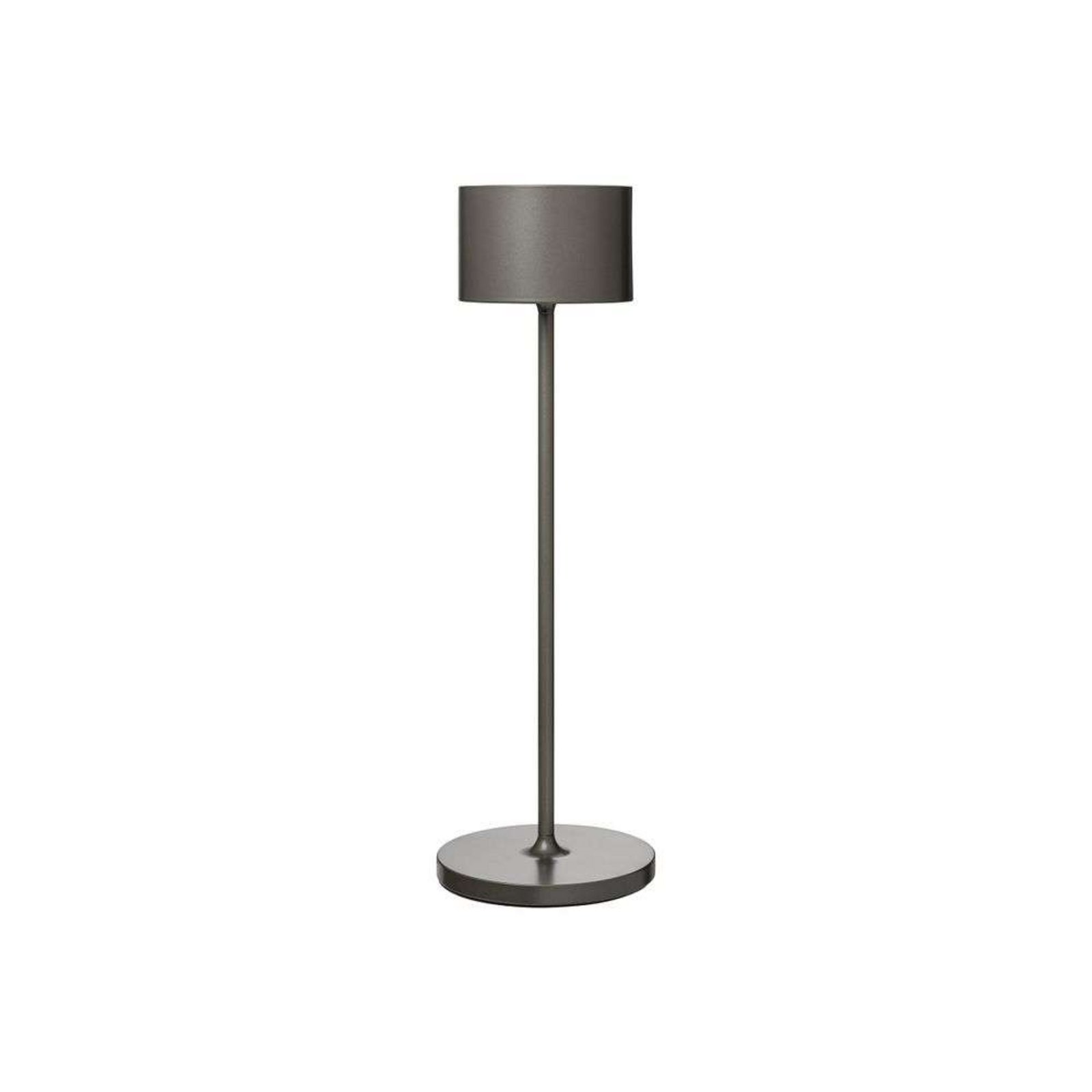 Farol Portable Candeeiro de Mesa Burned Metal/Metallic - Blomus