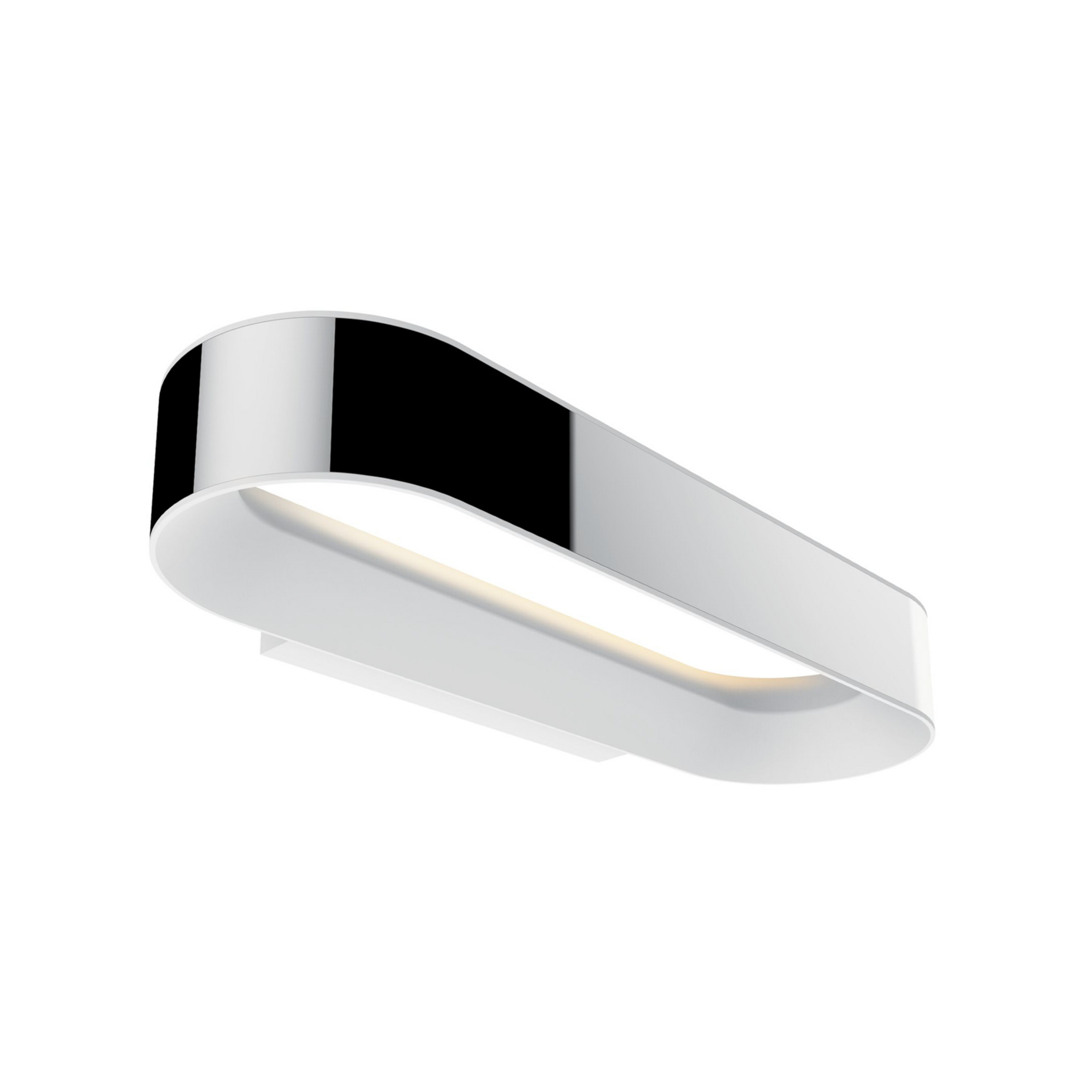Agena LED Applique Murale IP44 Dim. Chrome/Mat Blanc - Paulmann