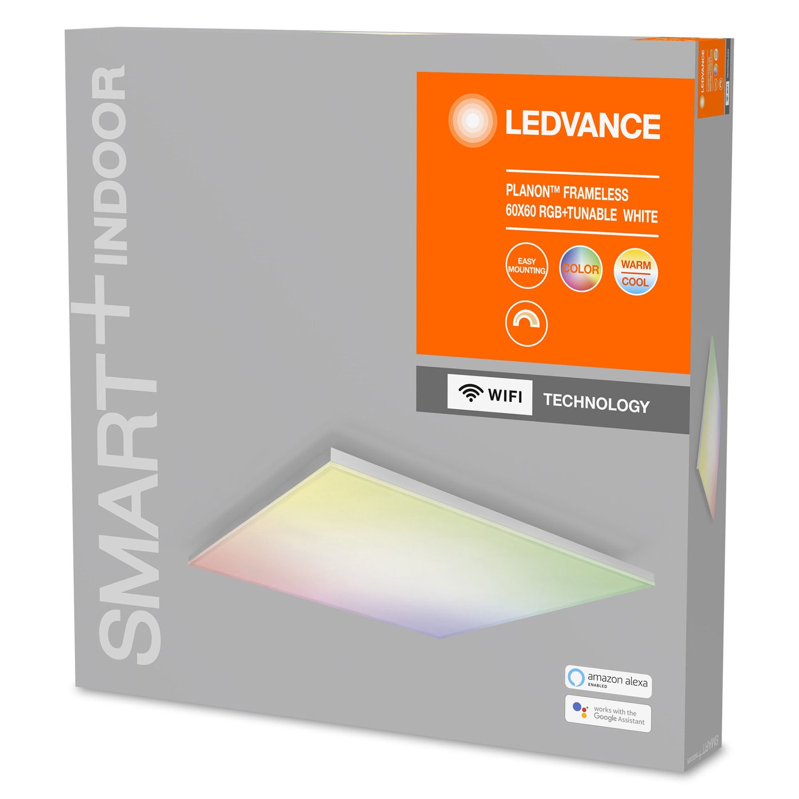 LEDVANCE SMART+ WiFi Planon LED-Panel RGBW eckig
