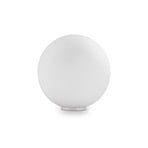 Ideal Lux Mapa table lamp, Ø 10 cm, opal glass, white, globe