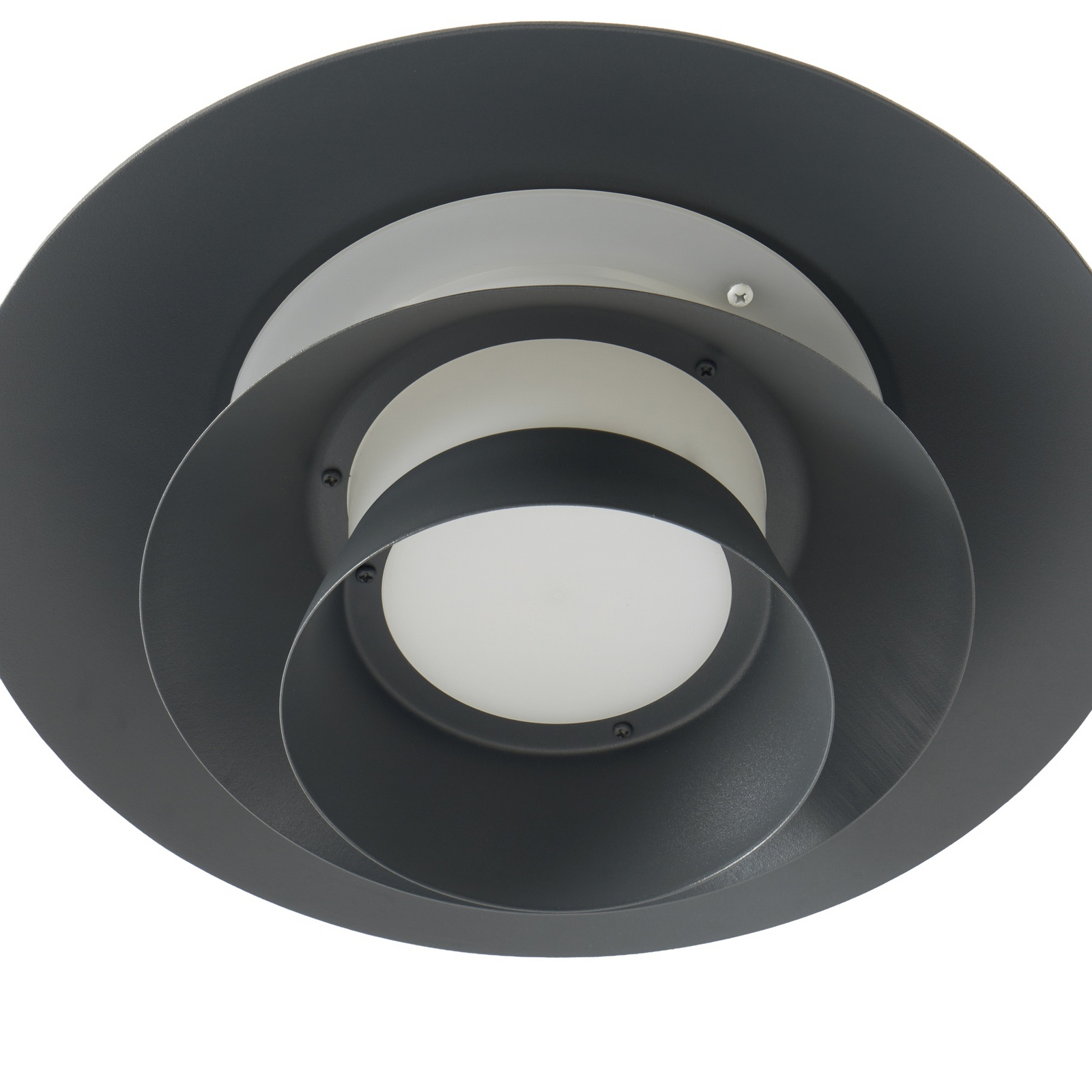 Exterierové LED svietidlo Lucande Montaro, antracitová farba, 220 cm, IP54