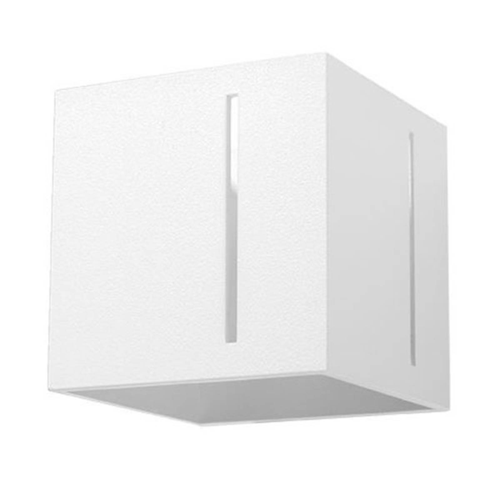 Vägglampa Topic up/down av aluminium, vit