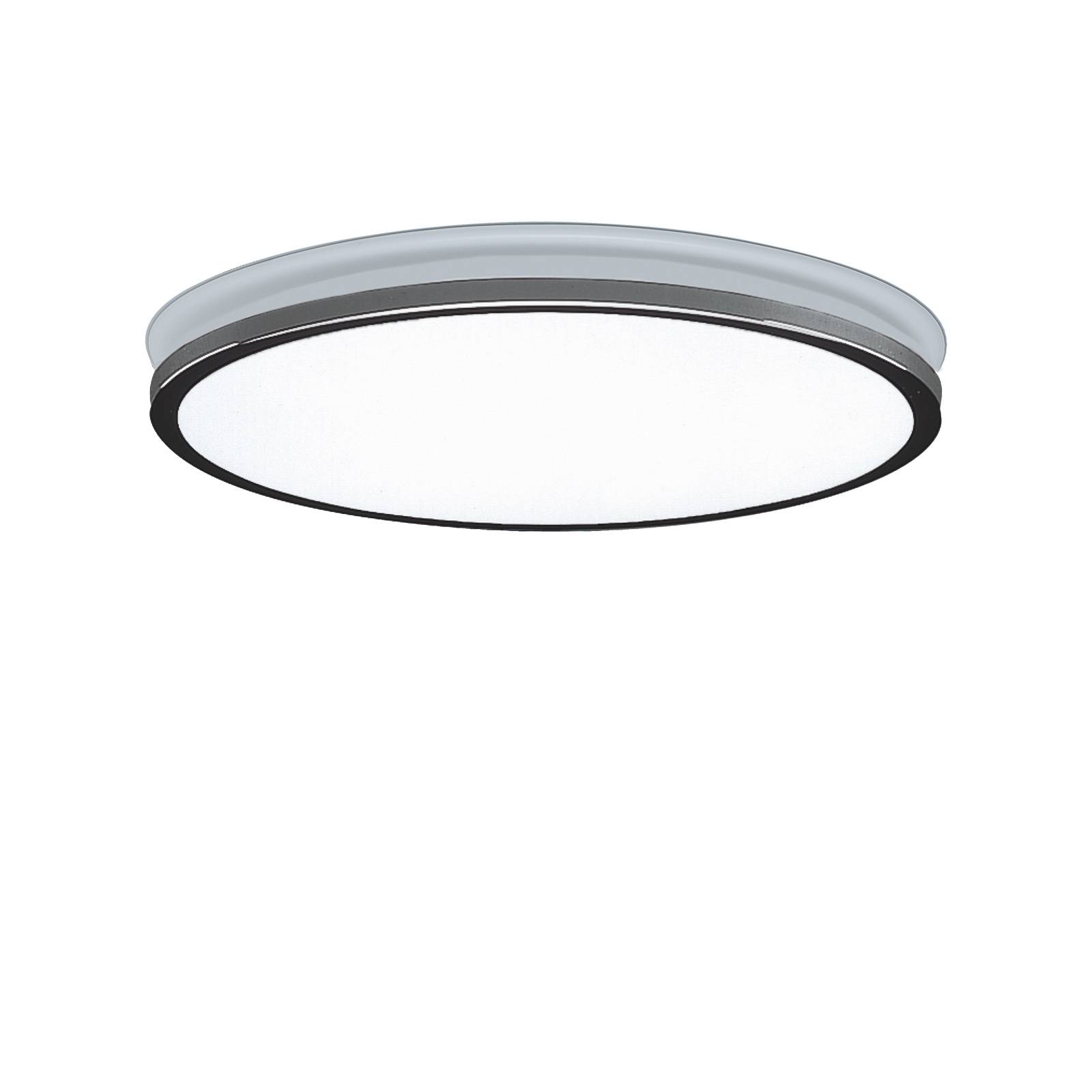Louis Poulsen Munkegaard Ø 26,5cm kromi/satinoitu - design kattovalaisin toimisto - toimistovalaisin - lamppu Olohuoneen/ruokailutila satinoitu kromi, opaalinvalkoinen