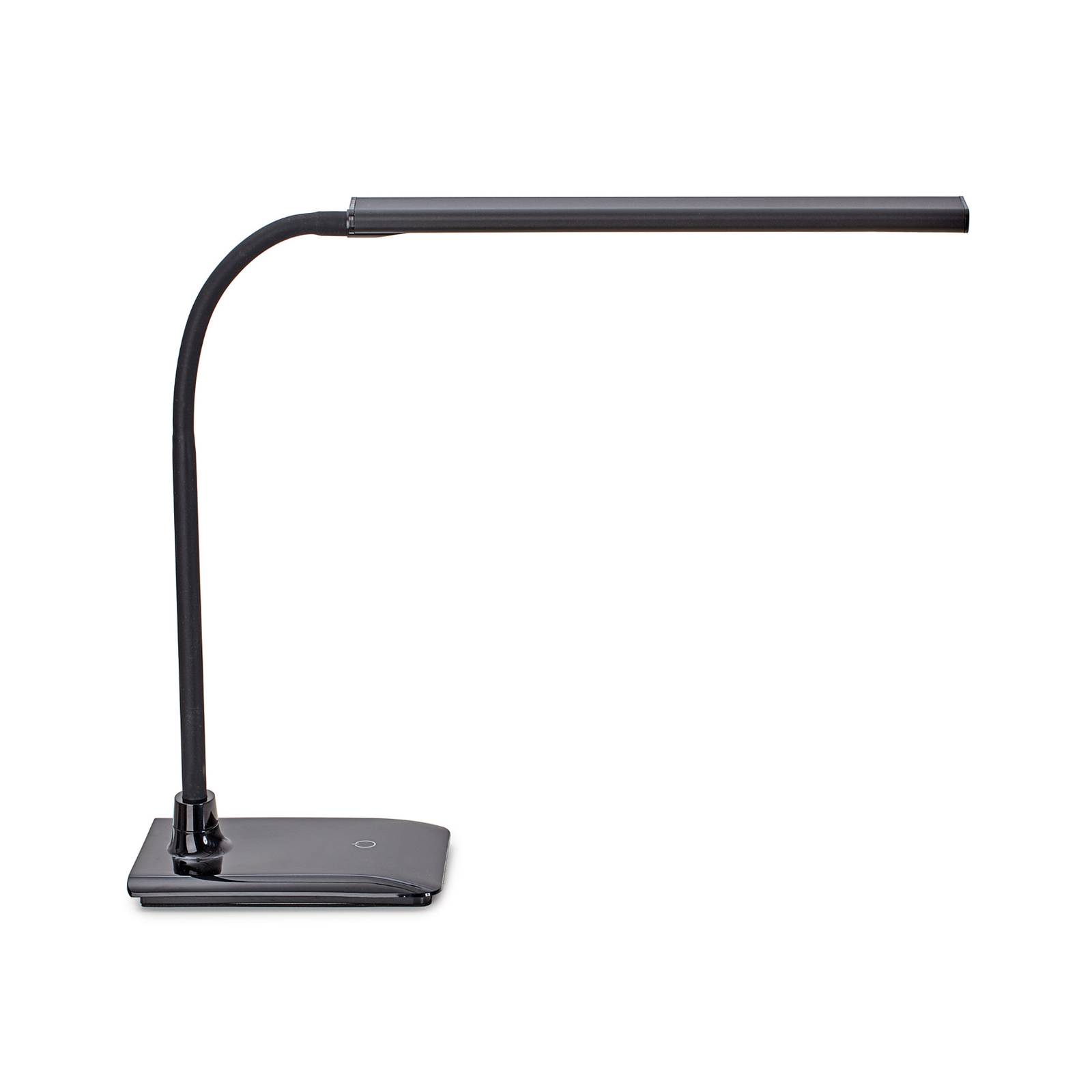 Levně LED stolní lampa MAULpirro, stmívatelná, černá
